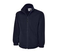 UN lassic Micro Fleece Jacket Mens Full Zip Casual Work Wear Warm Top UC604