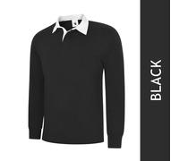 UN lassic Rugby Shirt UC402 XS-3XL Cotton Teamwear 5 Colours Soft Touch