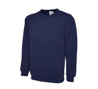 UN lassic Unisex Sweatshirt Crew Neck Mens Plain Work Sweater Jumper UC203
