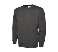 UNEEK Classic Unisex Sweatshirt Crew Neck Mens Plain Work Sweater Jumper UC203