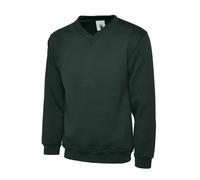 UN lassic V-Neck Sweatshirt Unisex Plain Pullover Mens Jumper Top UC204