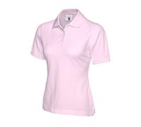 Uneek UC106 Ladies Polo Shirt 220GSM Pink L Colour: Pink, Size: L L