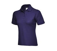 Uneek UC106 Ladies Polo Shirt 220GSM Purple 4XL Colour: Purple, Size: 4XL