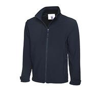 Uneek Clothing Soft Shell Jacket Premium Full Zip UC611 Mens Showerproof Windproof