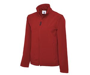 Uneek clothing Red Classic Soft Shell Jacket, Size XS to 4XL, Gift/Present, 2XL (46-48)