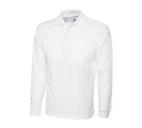 Uneek Clothing UC113 Men Long Sleeve Taped Neck Polo Shirt