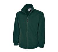 Uneek UC604 Classic Full Zip Micro Fleece Jacket 300GSM Bottle Green M M