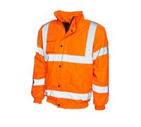 Un lothing Unisex Adults Hi Vis Bomber Jacket UC804