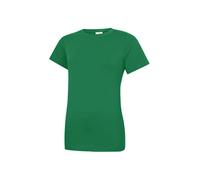 Uneek UC318 Ladies Classic Crew Neck T-Shirt Kelly Green 2XL Colour: K 2XL