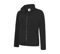 Uneek UC608 Ladies Classic Full Zip Fleece Jacket Black 4XL Colour: Bl 4XL