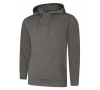 Uneek Deluxe Hooded Sweatshirt Soft Casual Mens Pullover Hooded Jumper XS-5XL