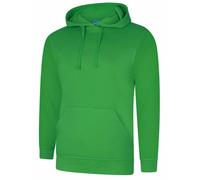 Uneek Deluxe Hooded Sweatshirt Soft Casual Mens Pullover Hooded Jumper XS-5XL