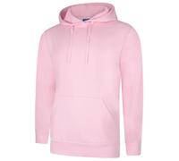 Uneek Deluxe Hooded Sweatshirt Unisex Hoodie Hoody Jumper Pullover Casual Top