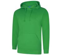 Uneek Deluxe Hooded Sweatshirt Unisex Hoodie Hoody Jumper Pullover Casual Top