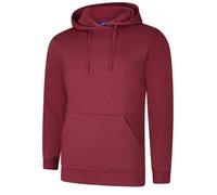 UN eluxe Hoodie Unisex Hooded Sweatshirt Plain Soft Casual Pullover UC509