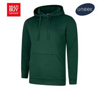 Uneek Deluxe Hoodie Unisex XS-5XL Soft Fit 60/40 Cotton Poly 11 Colours Availabl