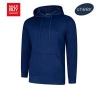 Uneek Deluxe Hoodie Unisex XS-5XL Soft Fit 60/40 Cotton Poly 11 Colours Availabl