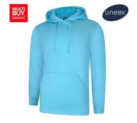 Uneek Deluxe Hoodie Unisex XS-5XL Soft Fit 60/40 Cotton Poly 11 Colours Availabl