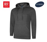 Uneek Deluxe Hoodie Unisex XS-5XL Soft Fit 60/40 Cotton Poly 11 Colours Availabl