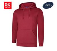 Un eluxe Hoodie Unisex XS-5XL Soft Fit 60/40 Cotton Poly 11 Colours Availabl