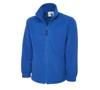 Uneek Fleece Full Zip Microfleece Mens Jacket Top Zipped Pockets Premium Feel