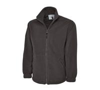 Uneek Fleece Jacket UC601 Full Zip Microfleece Mens Top Zipped Pockets Premium