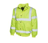UC804 - High Visibility Bomber Jacket - Yellow
