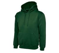 Uneek UC502 Classic Hoodie 300GSM Bottle Green XS Colour: Green, Size: XS