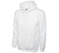Uneek UC502 Classic Hoodie 300GSM White XL Colour: White, Size: XL XL