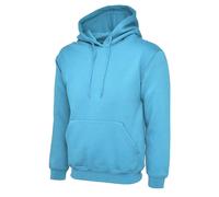 Uneek Hooded Sweatshirt Pullover Casual Classic Thick Sports Jumper Mens Hoody