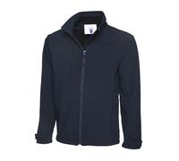 Uneek Jacket Zip Soft Shell Top Breathable Showerproof Windproof Coat Smooth