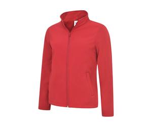 Uneek Ladies Classic Full Zip Soft Shell Waterproof Coat Jacket Breathable UC613