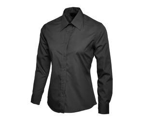 Uneek Ladies Poplin Full Sleeve Shirt Workwear Uniform UC711