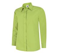 Uneek Ladies Shirt Poplin Full Sleeve Work Wear Office Staff Formal Dress UC711