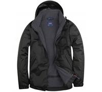 Uneek Mens Parka Outdoor Waterproof Windproof Coat Fleece Lined Jacket Hood