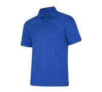 Uneek UC114 Mens Active Cotton Poloshirt Kelly Green L Colour: Kelly G L