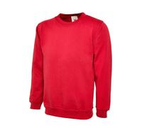 Uneek Men's Work Premium Sweatshirt Half Moon at Back Neck Size XS to 4XL