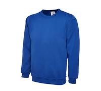 Uneek Men's Work Premium Sweatshirt Half Moon at Back Neck Size XS to 4XL