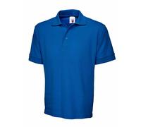 Uneek Men's Work Ultimate Cotton Polo Shirt Taped Side Vents Size XS to 4XL