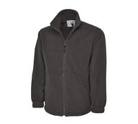 Uneek Micro Fleece Jacket Anti-Pill Full Zip Pockets Workwear Outdoor Coat UC601