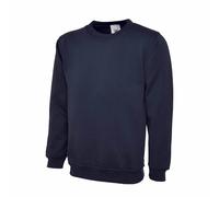 Uneek Plain Adult Sweatshirt Men Women Sweater Casual Jumper Workwear Unisex lot
