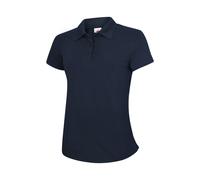 Uneek UC128 Ladies Super CoolWorkwear Polo Shirt 200GSM Navy L Colour: L