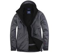 Uneek UC509 Deluxe Hoodie 280GSM Black 2XL Colour: Black, Size: 2XL 2XL