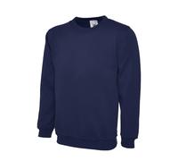 Uneek UC201 Premium Sweatshirt 350GSM Navy 4XL Colour: Navy, Size: 4XL 4XL