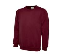 Uneek UC201 Premium Sweatshirt 350GSM Maroon XS Colour: Maroon, Size: XS