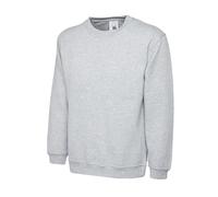 Uneek PREMIUM SWEATSHIRT Unisex Heavy Weight Crew Neck Plain Sweater Jumper TOP