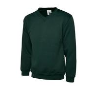 Uneek Premium V Neck Sweatshirt Casual Polycotton V-Neck Unisex Pullover Jumper