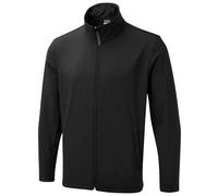 Uneek Soft Shell Jacket Full Zip Plain Uniform Mens Womens Coat UX10 Waterproof