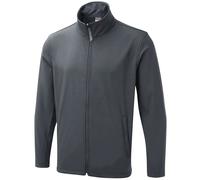 Uneek Soft Shell Jacket UX10 – Printable, Waterproof, Windproof, Breathable – Light Grey 3XL