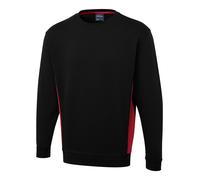 Uneek Two Tone Crew Neck Sweatshirt Unisex Workwear UC217